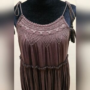 Talisman Maxi Dress Brown XSmall